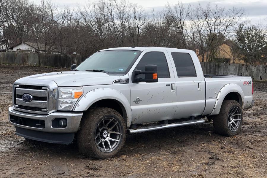 Ford F-250 Lariat Sport 4x4 FX4 SuperCrew on Forgiato Wheels (FLOW Terra 001) '2019